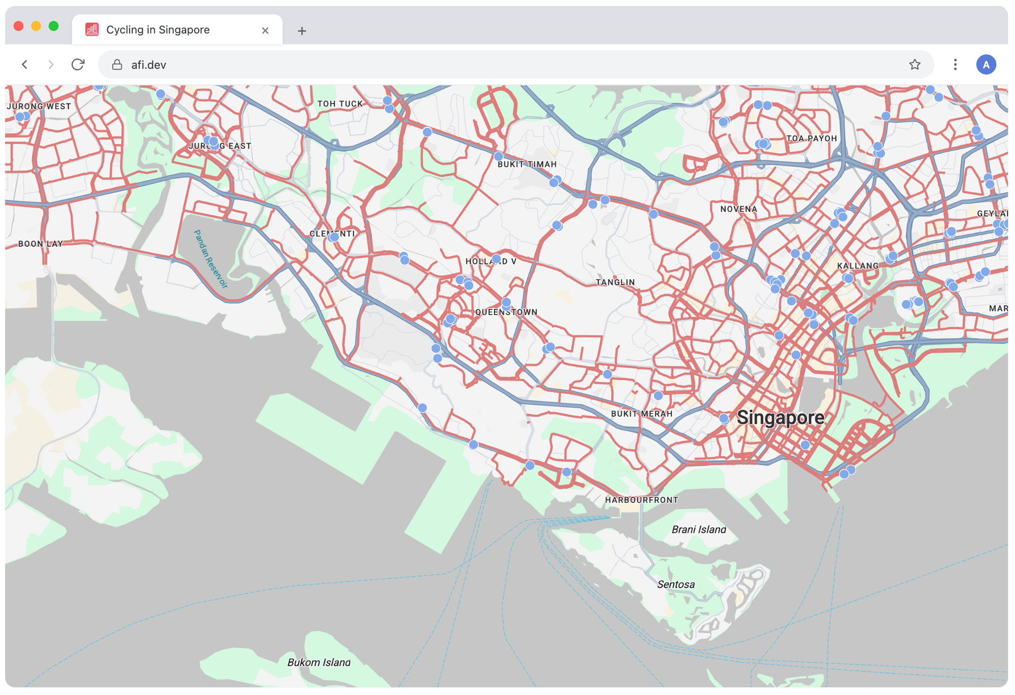 Adding a feature style function to the Google Map