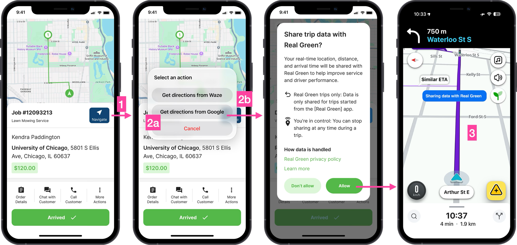 Navigation Connect for Waze applied to production app