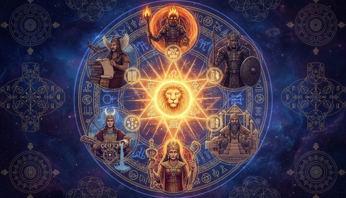 Los dioses sumerios de la estrella planetaria: arquetipos, planetas y lectura en la carta natal - parte 2 - Día 13