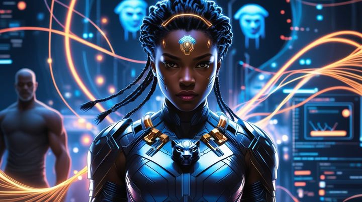 Shuri: Palas Atenea Moderna en la Era de la Tecnología 🧠🛡️🔗 – Día 10