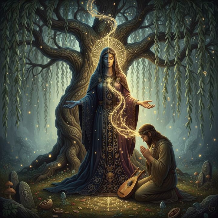 Perséfone, Orfeo y el Sauce: Mística de la Comunicación y la Transformación - Día 14