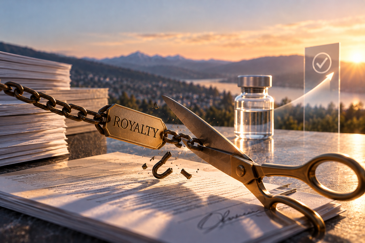 Buying out the licensor: What a pre-approval royalty costs to buy back