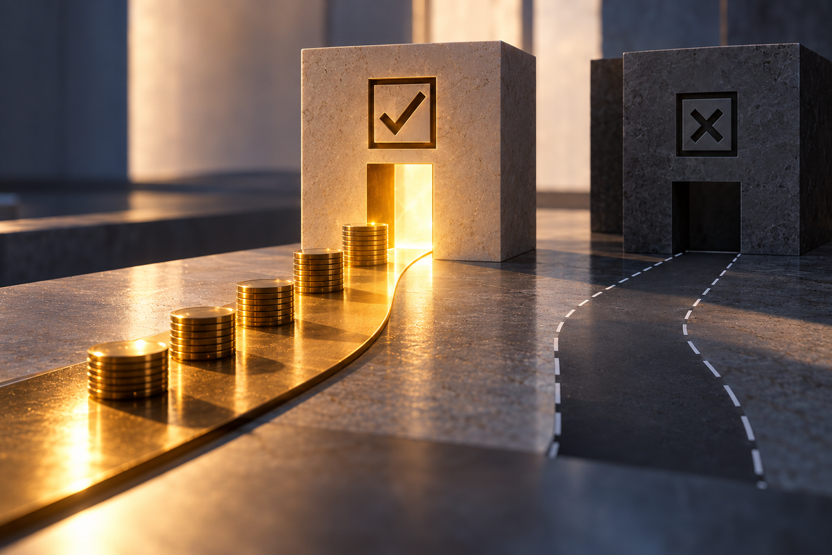 The tranche not taken: what a royalty option is worth after approval