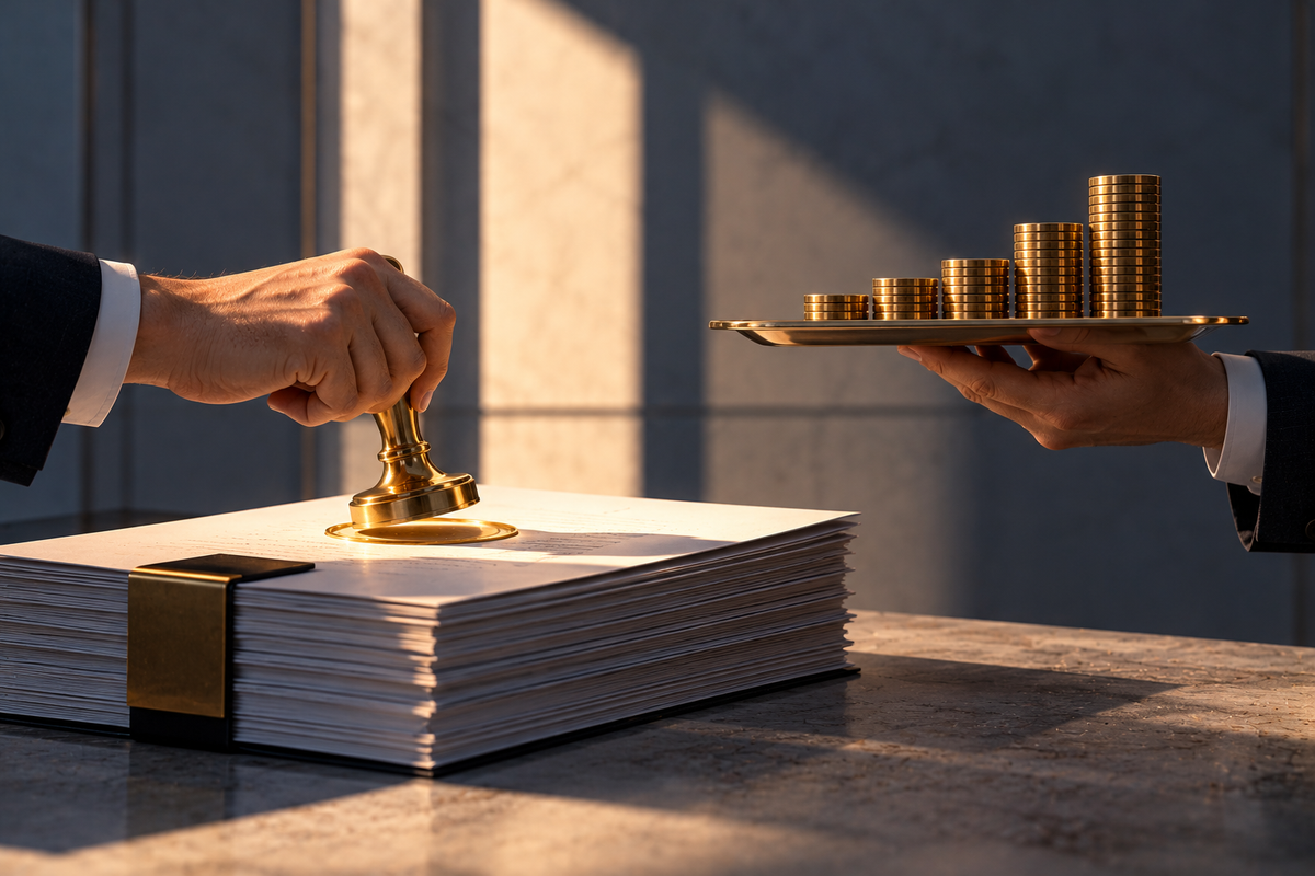 The price of consent: what a royalty holder charges after the deal has closed