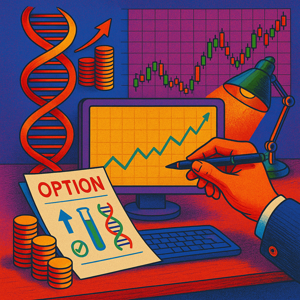 When the Deal Is the Discovery: Platform Biotechs as Perpetual Option Sellers