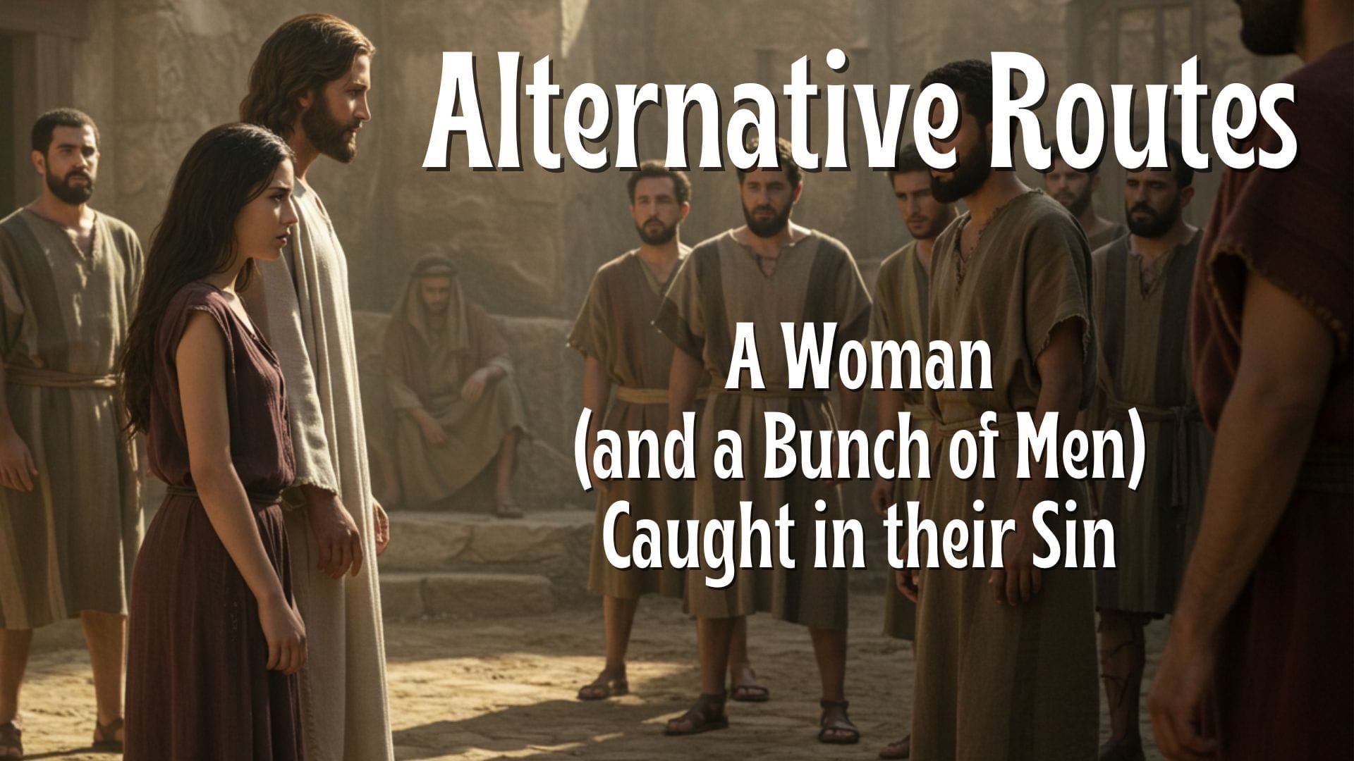 A Woman and a Bunch of Men Caught in their Sin (Full Transcript)