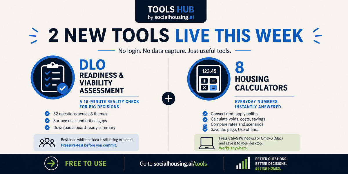Two new tools just live: one for big decisions, one for everyday maths