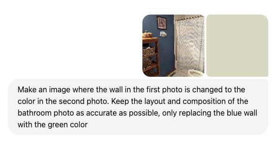 Screenshot of my conversation with ChatGPT