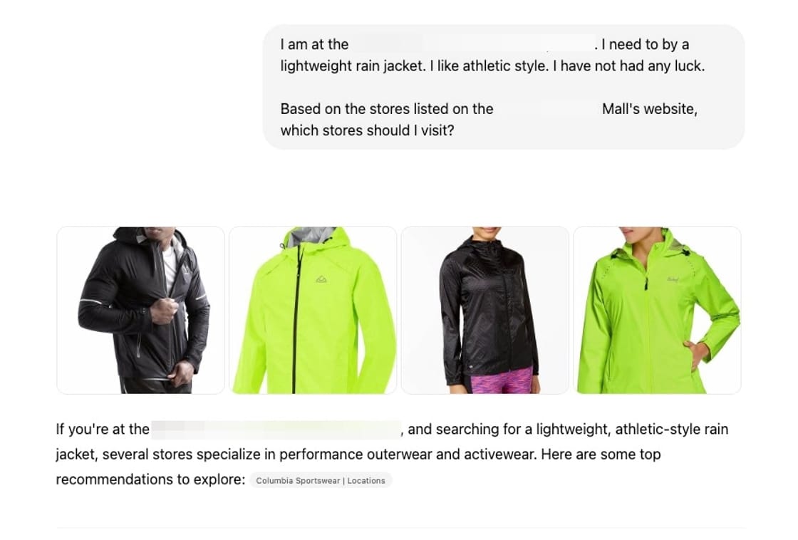 Screenshot of my conversation with ChatGPT