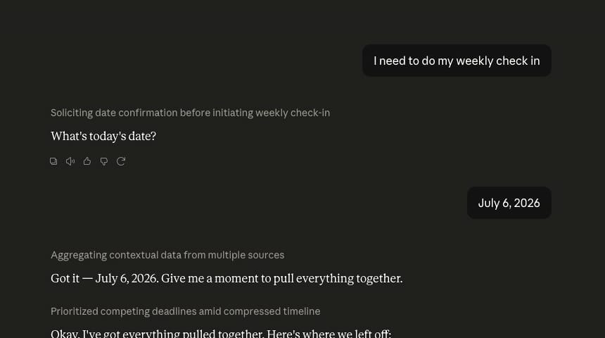 Screenshot of calling a skill with natural language in Claude