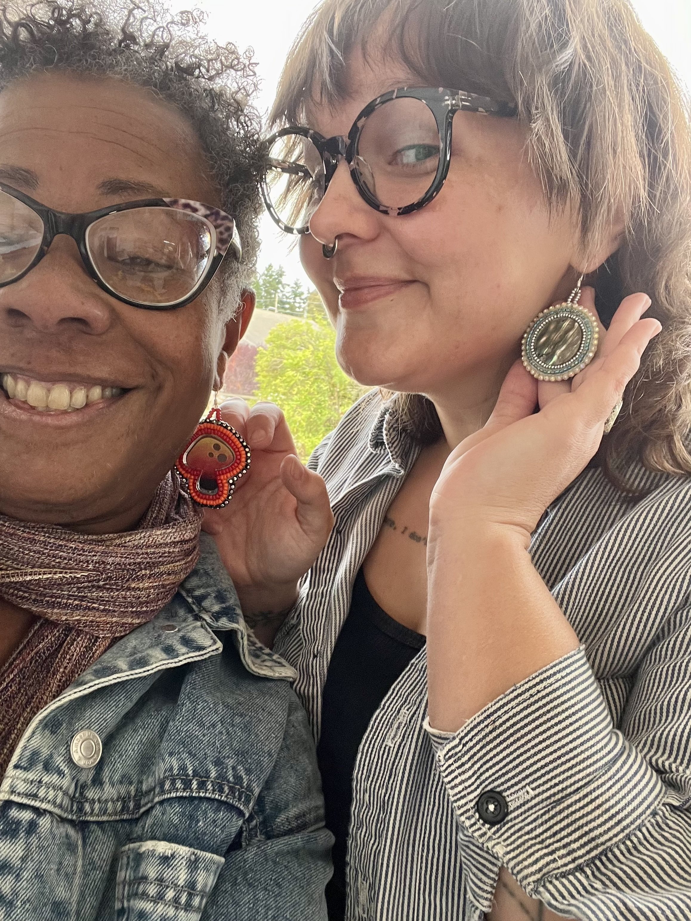   Oceana Sawyer and Cendre Hunt, The NBC team.  