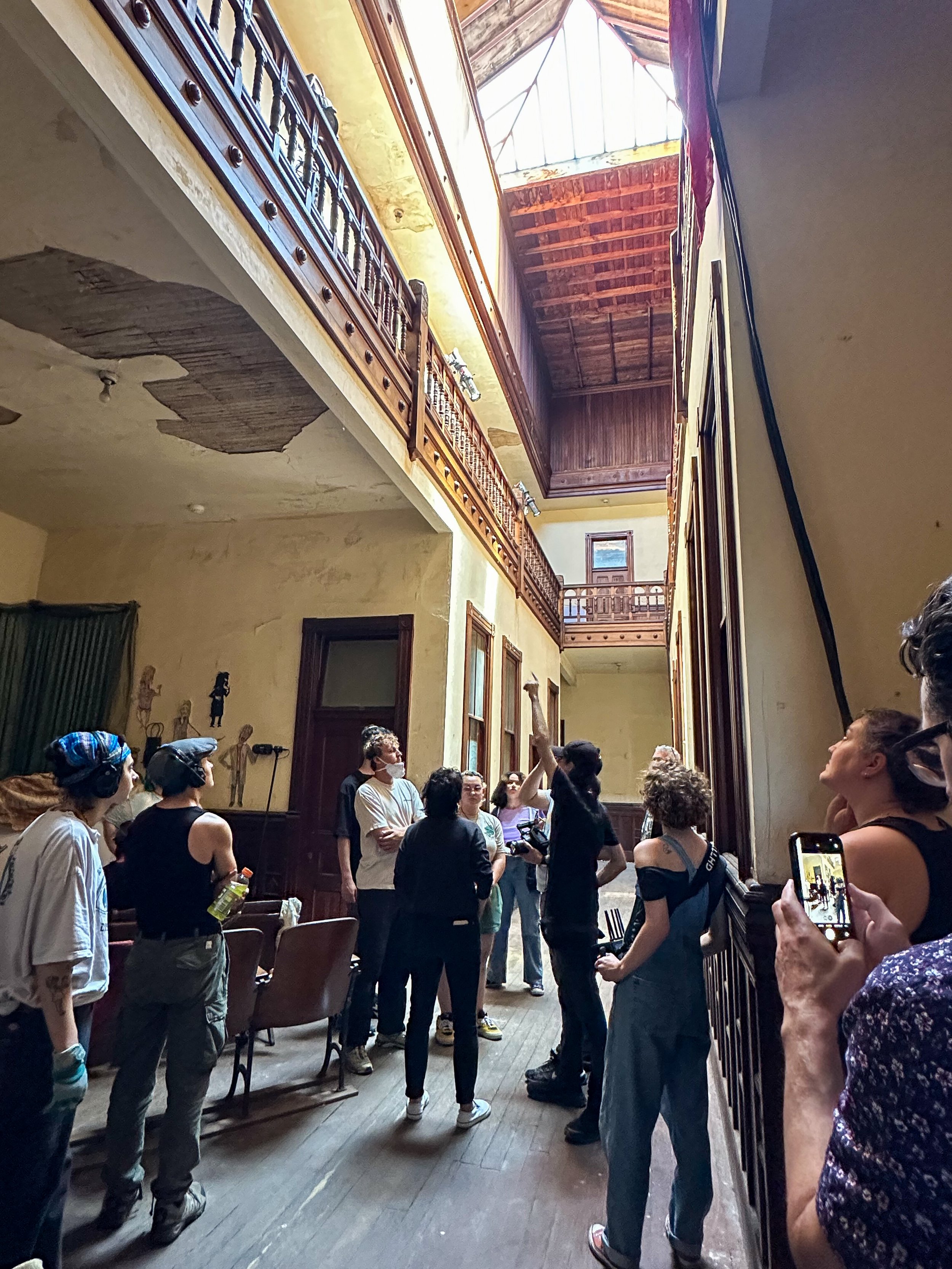   Cast and crew of Glampire. Photo by Keith Hitchcock  