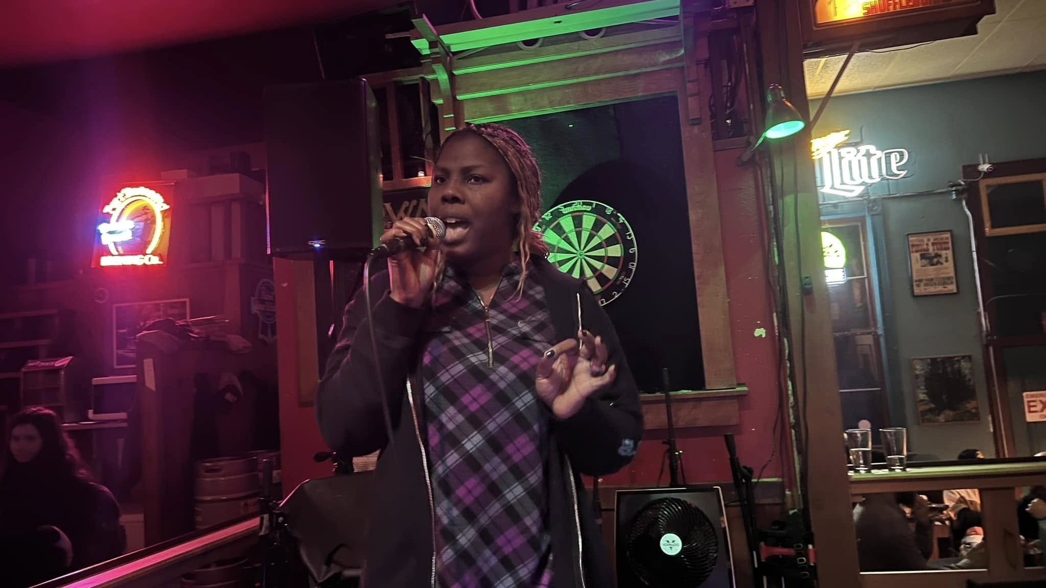   It wasn’t just about watching movies; participants in the film festival spent time building community through sharing meals and participating in karaoke. Photo courtesy of Ben Wilson.  