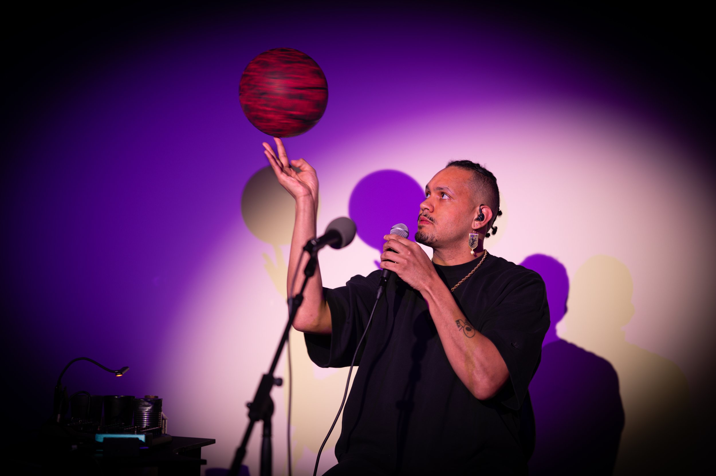   Ahamefule Oluo brings their magic to the Field Center this Thursday. Photo by Hanan Yajoor  