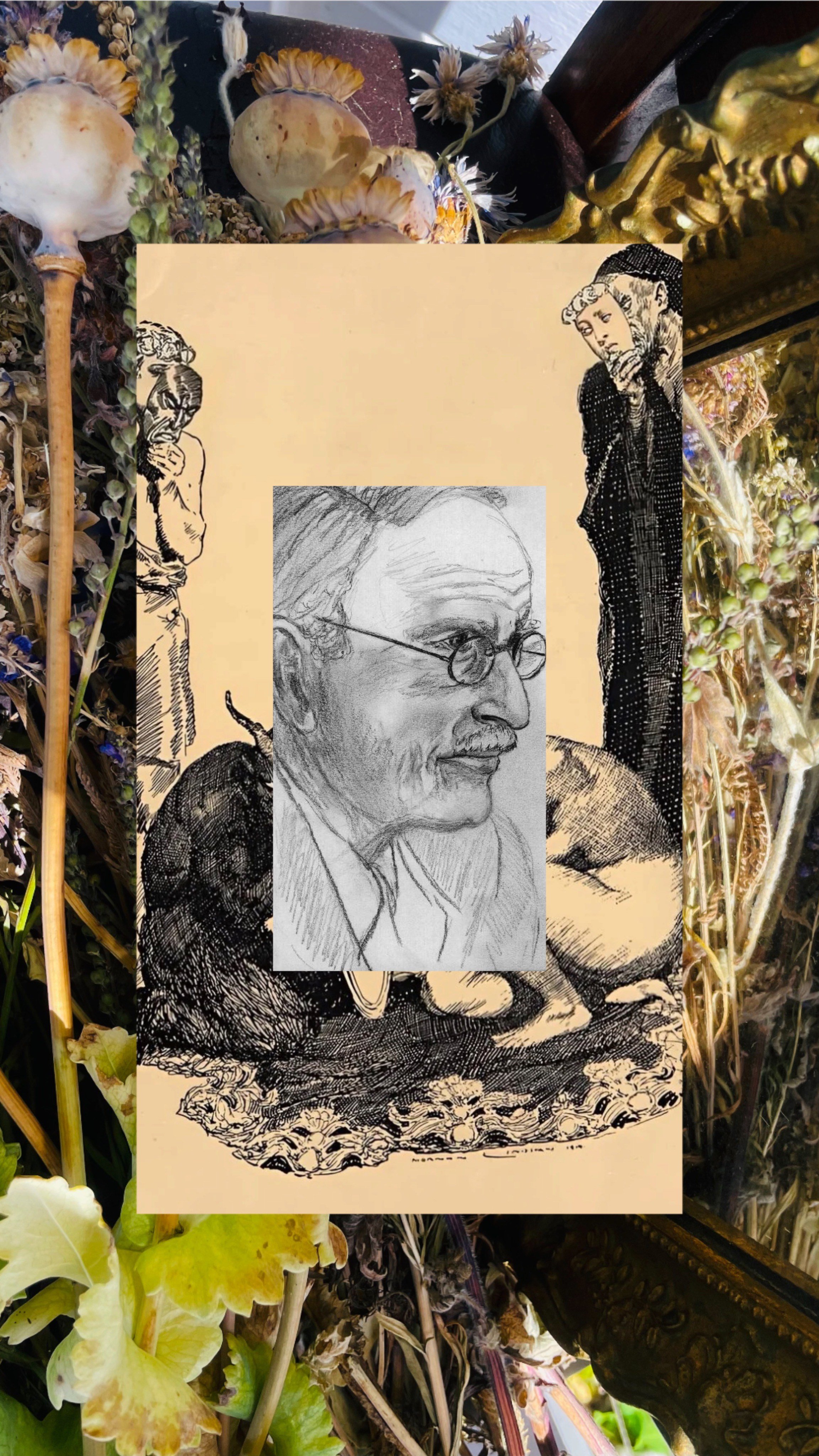   Image Collage by Amber Autumn Leaves Huntsman  