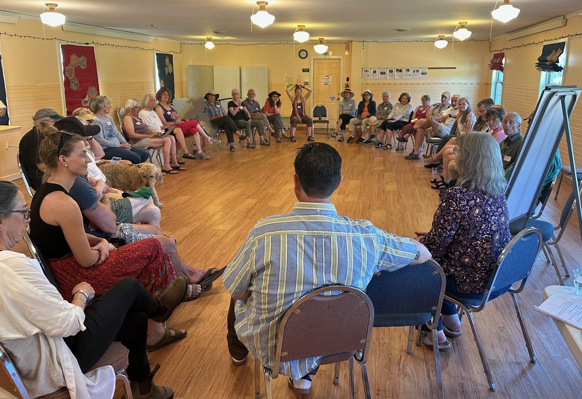   A Dundee Hill WOOOT Meeting. Photo Courtesy of Local 20/20  