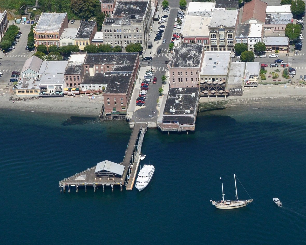   Union Warf. Photo courtesy of the Port of Port Townsend  