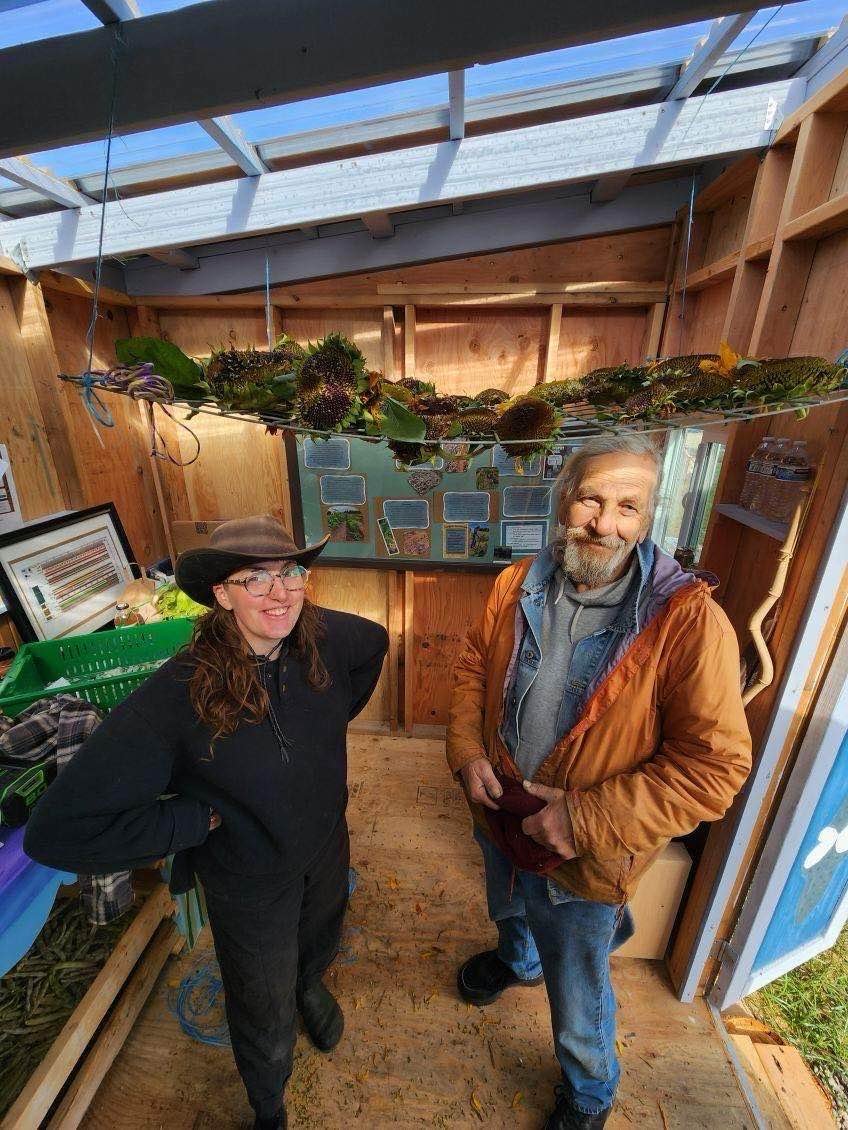   Gayle Petrick and Bear Belle.  