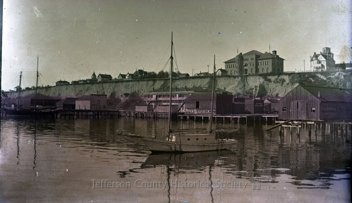   Union Warf is a large part of Port Townsend’s historical identity. Photo courtesy Port Towsend Historical Society  