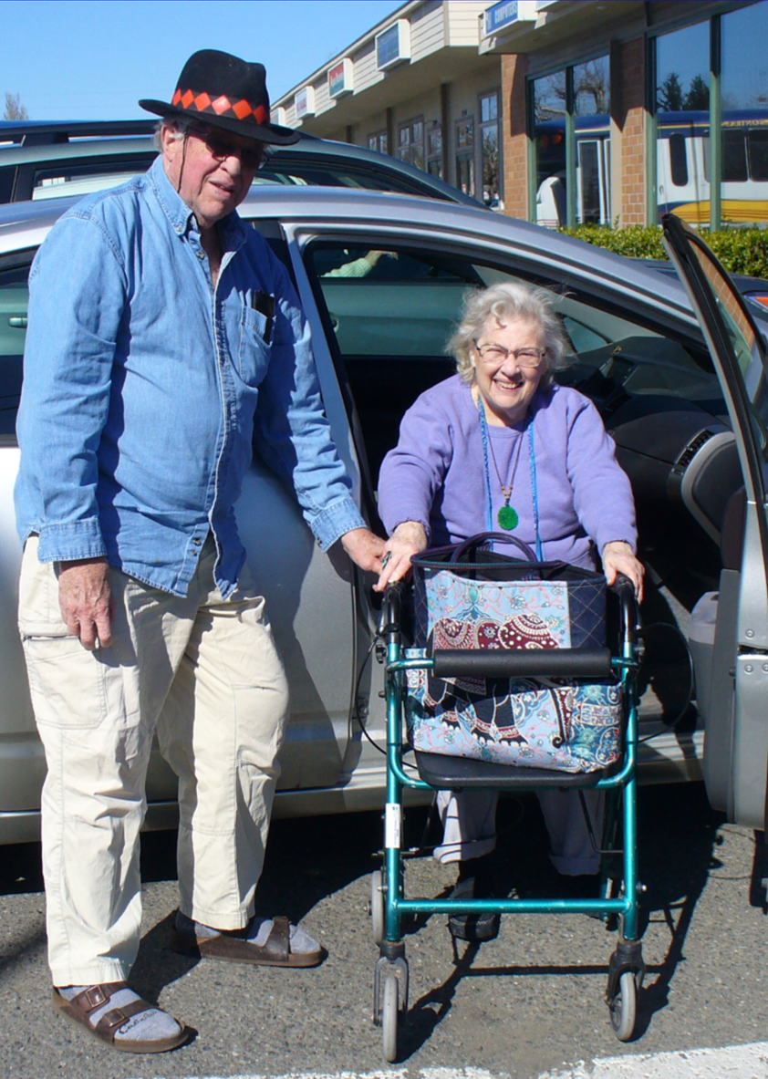  ECHHO volunteer driver Jon helps Pat make it to her medical appointments  
