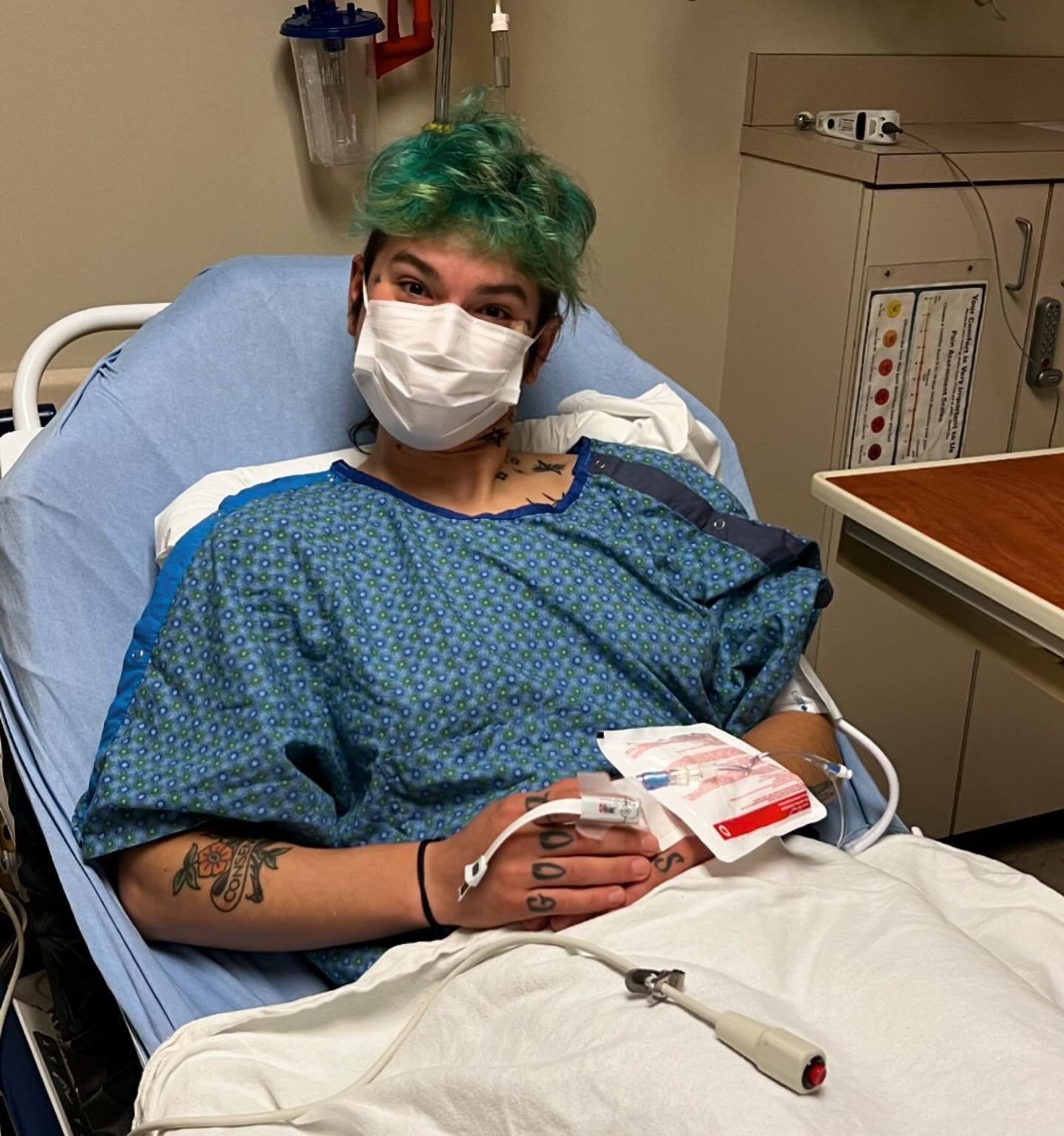  Across the water at the Swedish Hospital in Edmonds, Lou Geraghty managed to find a doctor who would take his insurance. Photo courtesy of Lou Geraghty 