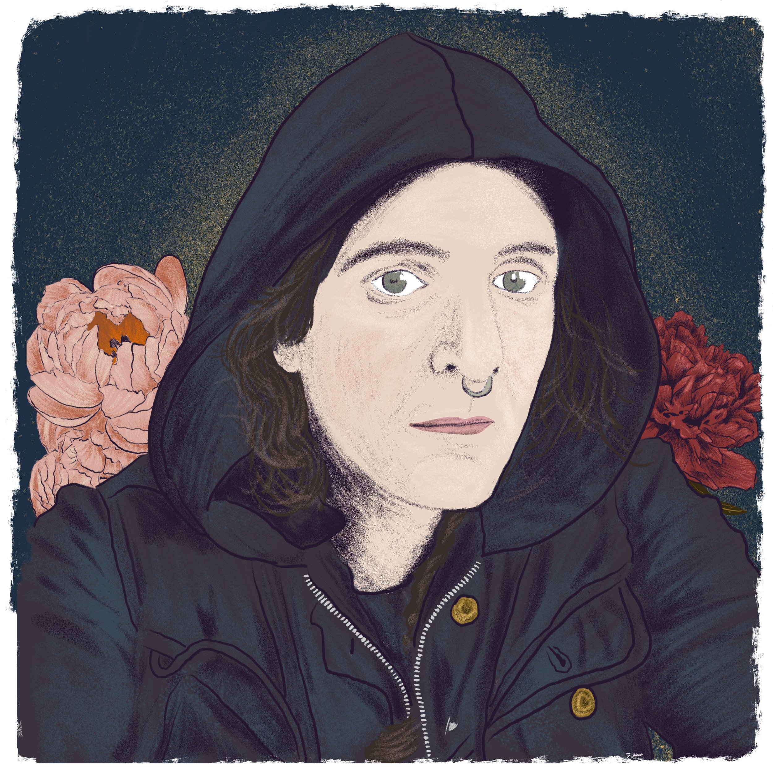  Margaret Killjoy, illustration by Nhatt Nichols for Rural Assembly 