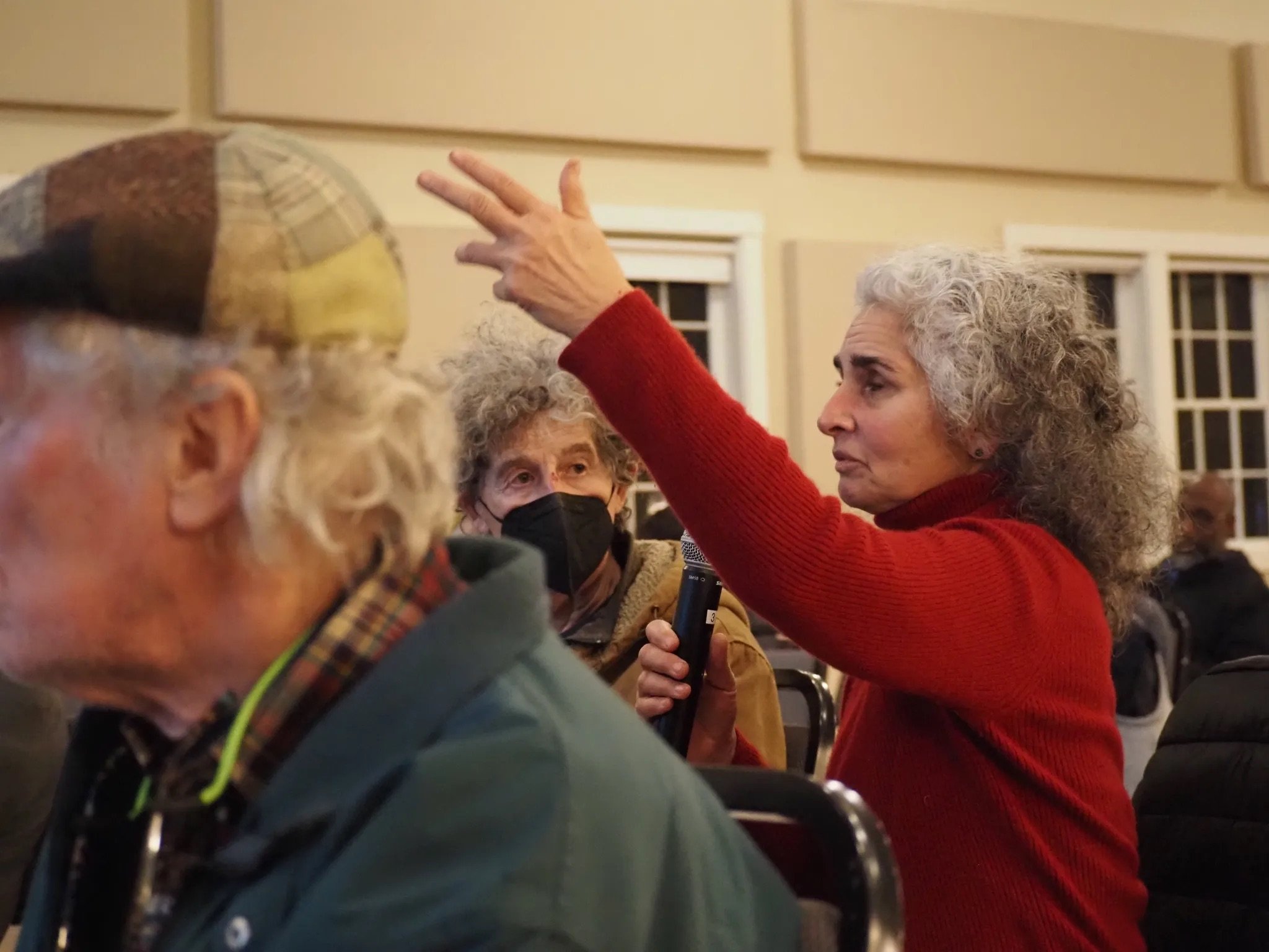  Members of the public spent close to two-hours debating the proposed draft during a question and answer segment. 