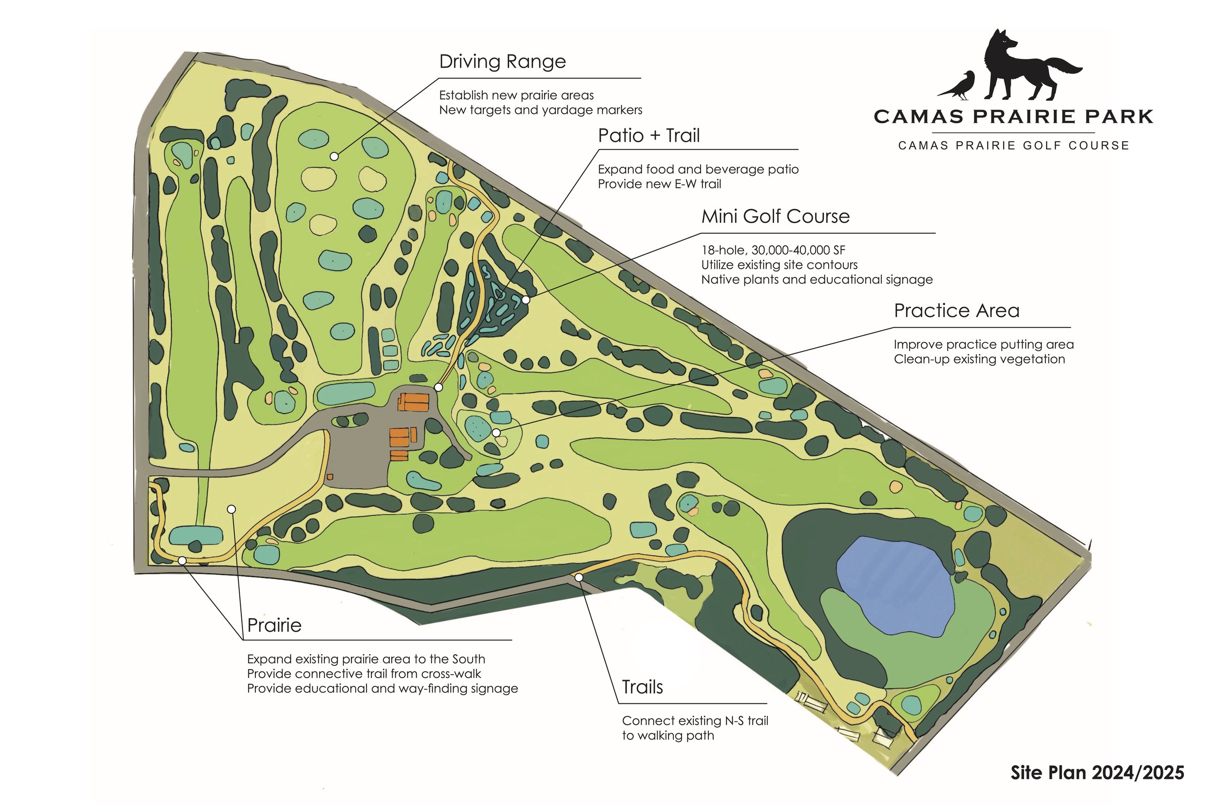   The current plan developed by the Friends group  