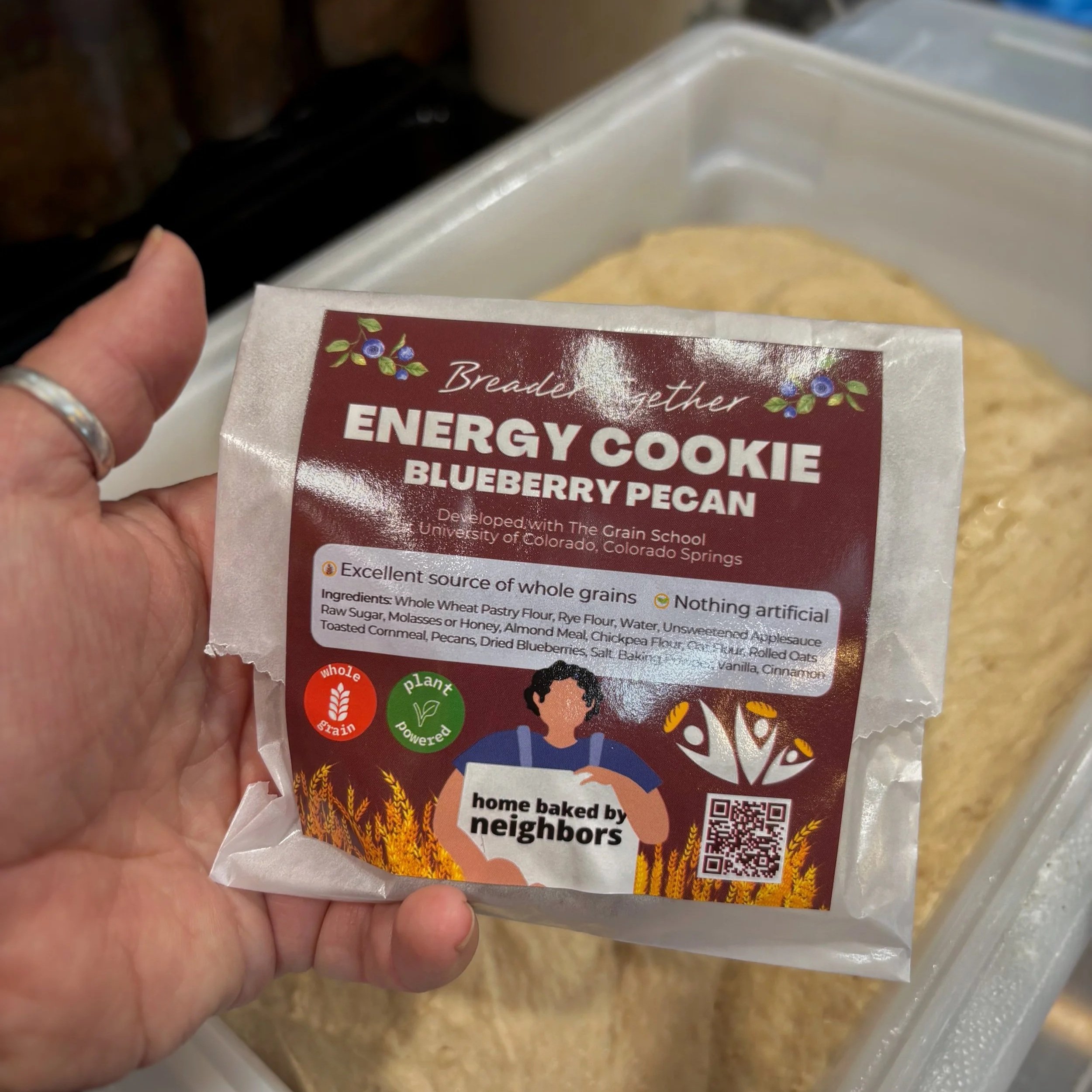   Energy cookies, which take less time and experience to bake than bread, are an easy way for novice bakers to get involved. Photo by Nhatt Nichols  