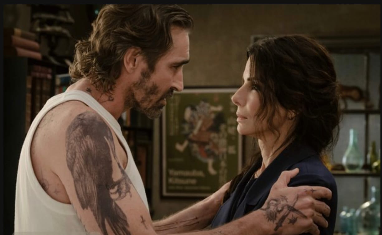 Lee Pace, left, and Sandra Bullock