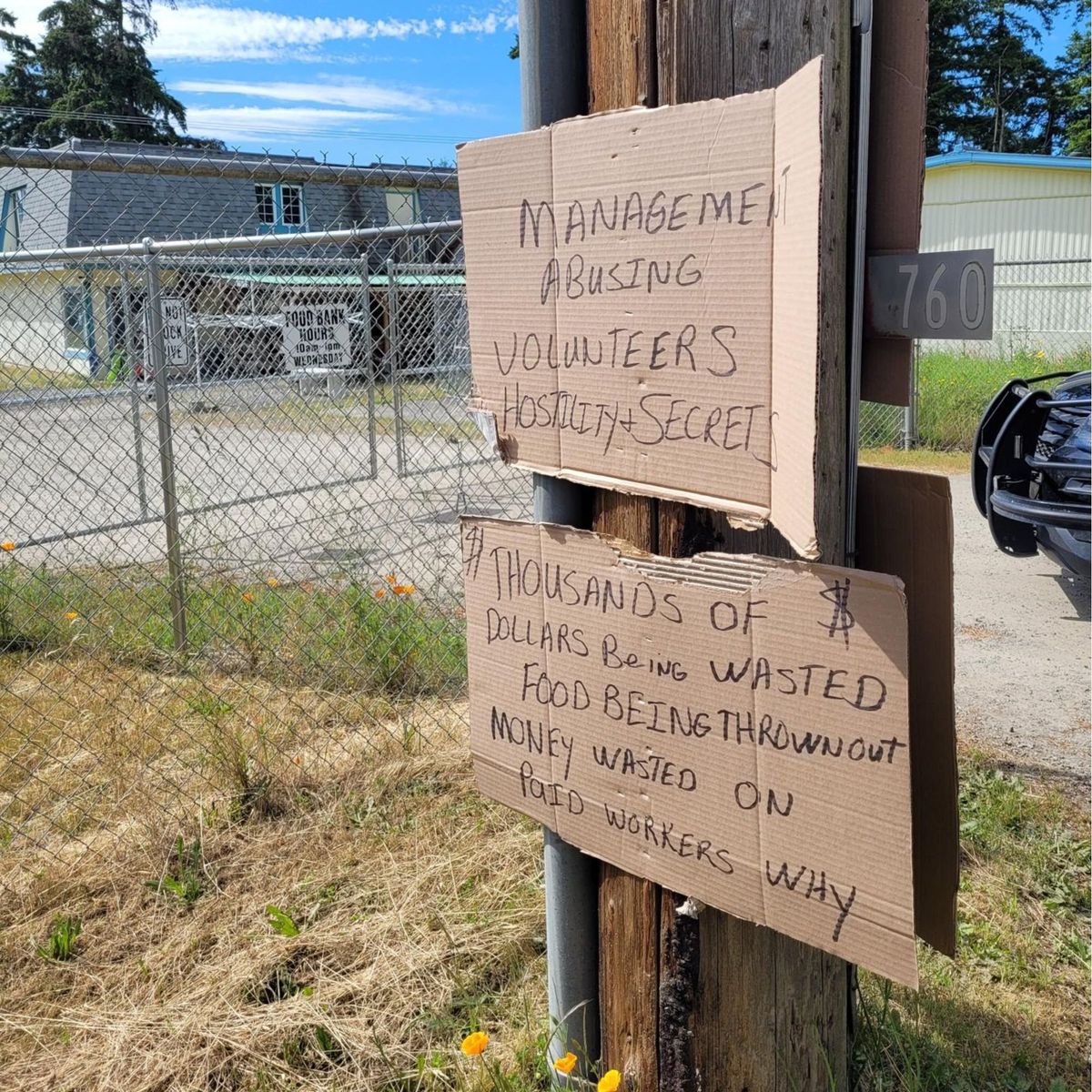 Tri-Area Food Bank continues to feed those in need while under fire