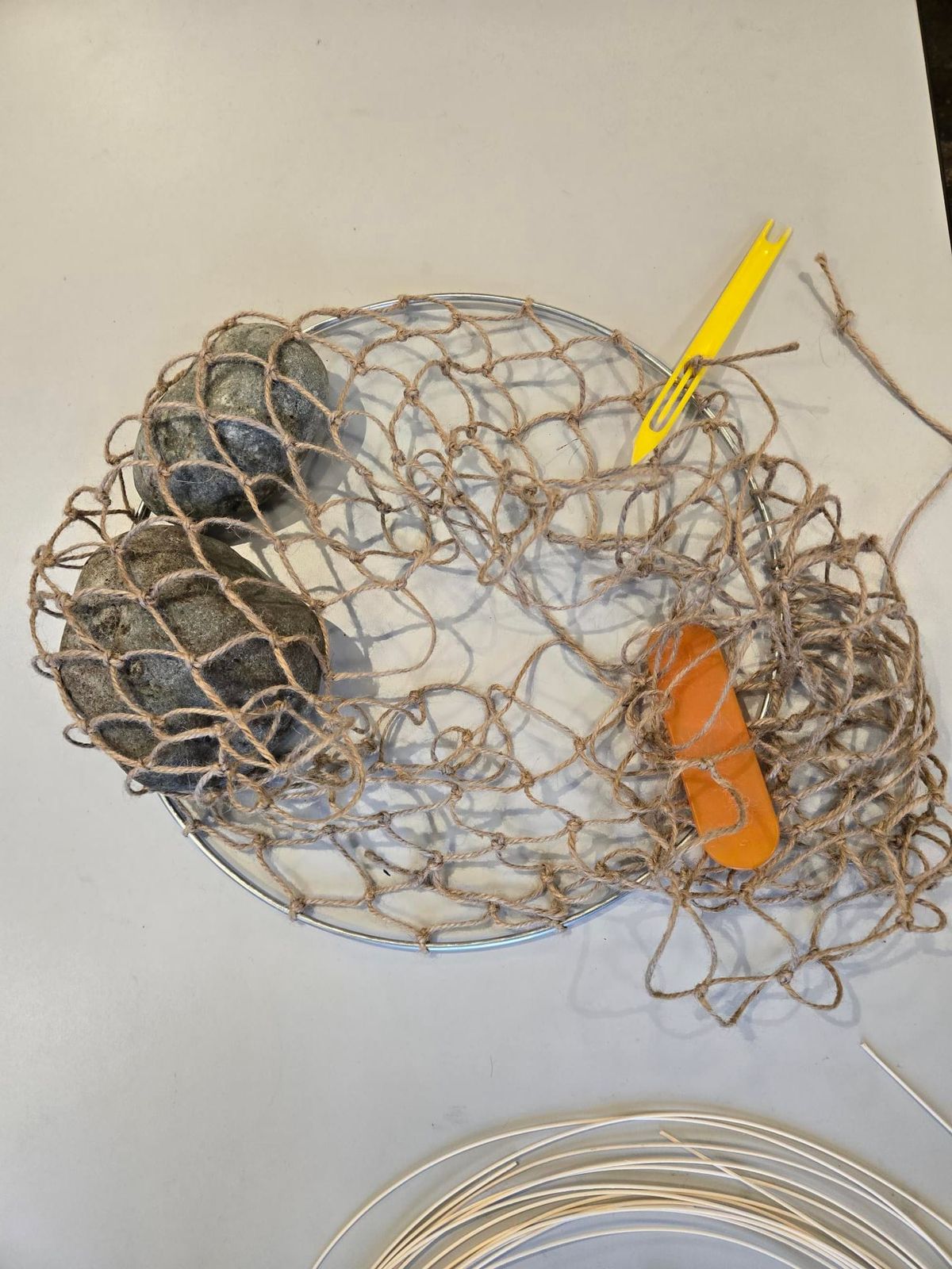 A net weaving by ebere agwuncha