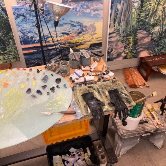 Behind the Garage Doors: A Studio Visit with Laura Hamje