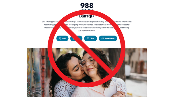 Trump Team Ends LGBTQ+ Youth Hotline Option. New Report Suggests It May Hurt Rural Youth Most