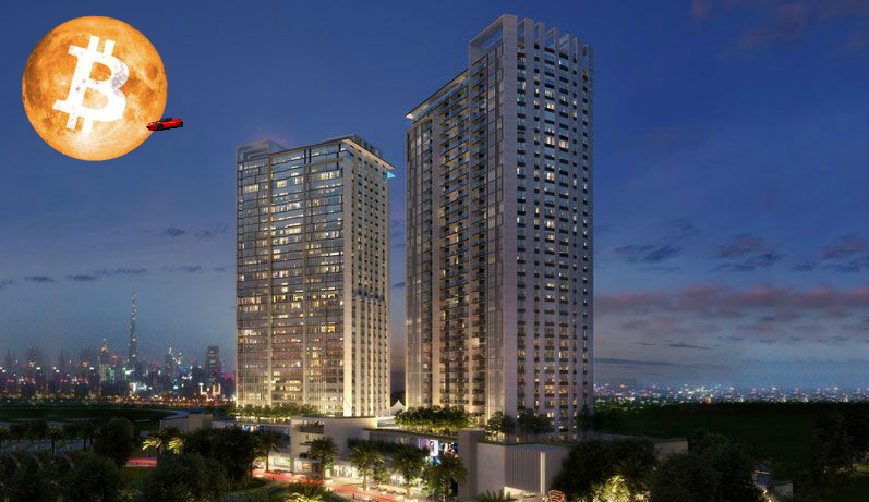 Dubaj: Wszystkie 50 apartamentów wystawionych w bitcoinie, wyprzedane