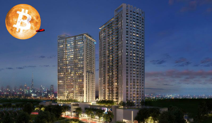 Dubaj: Wszystkie 50 apartamentów wystawionych w bitcoinie, wyprzedane