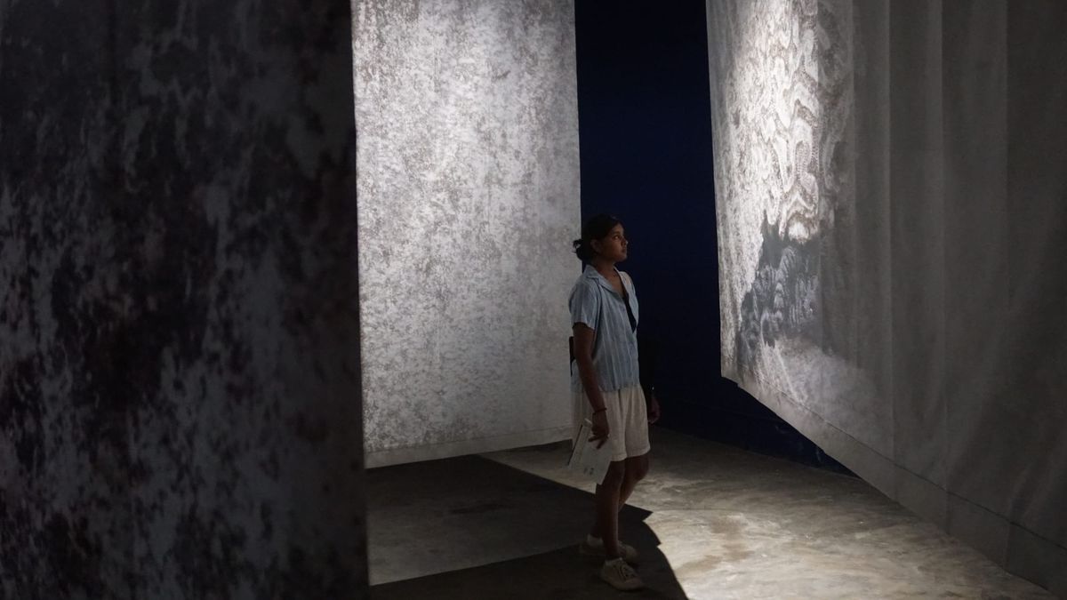 "For the Time Being" at the Kochi Biennale.