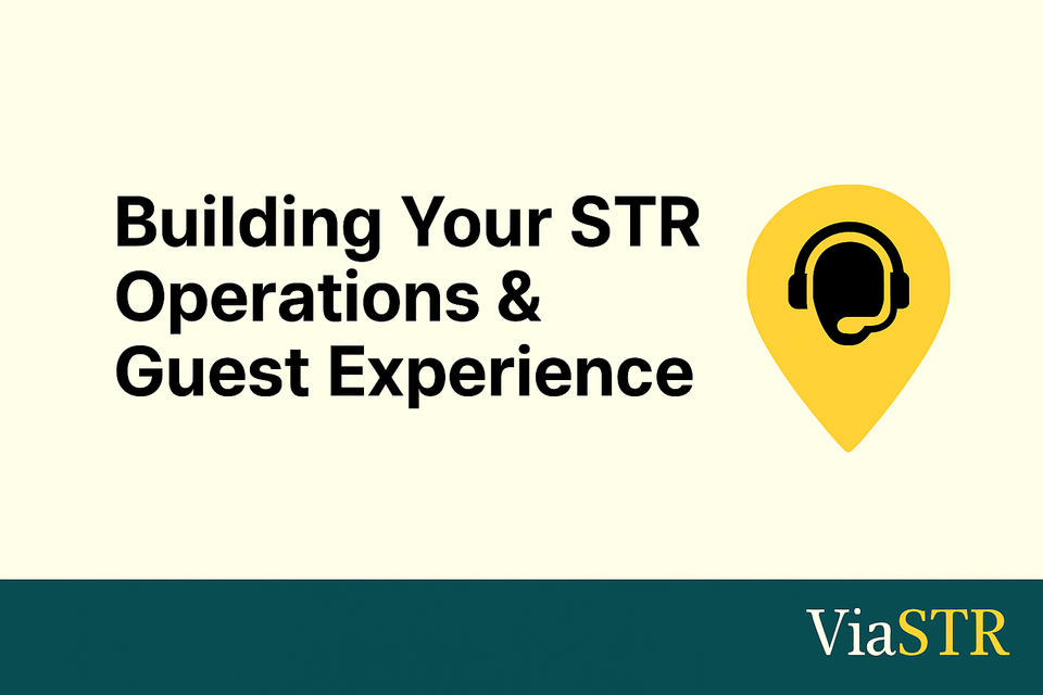 Building Your STR Operations & Guest Experience
