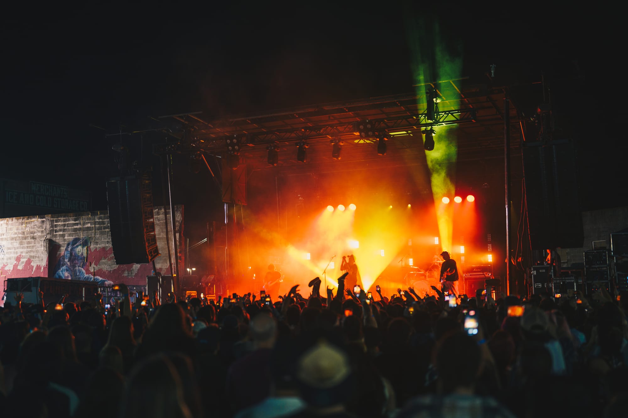 Movements on stage at Vibes Event Center