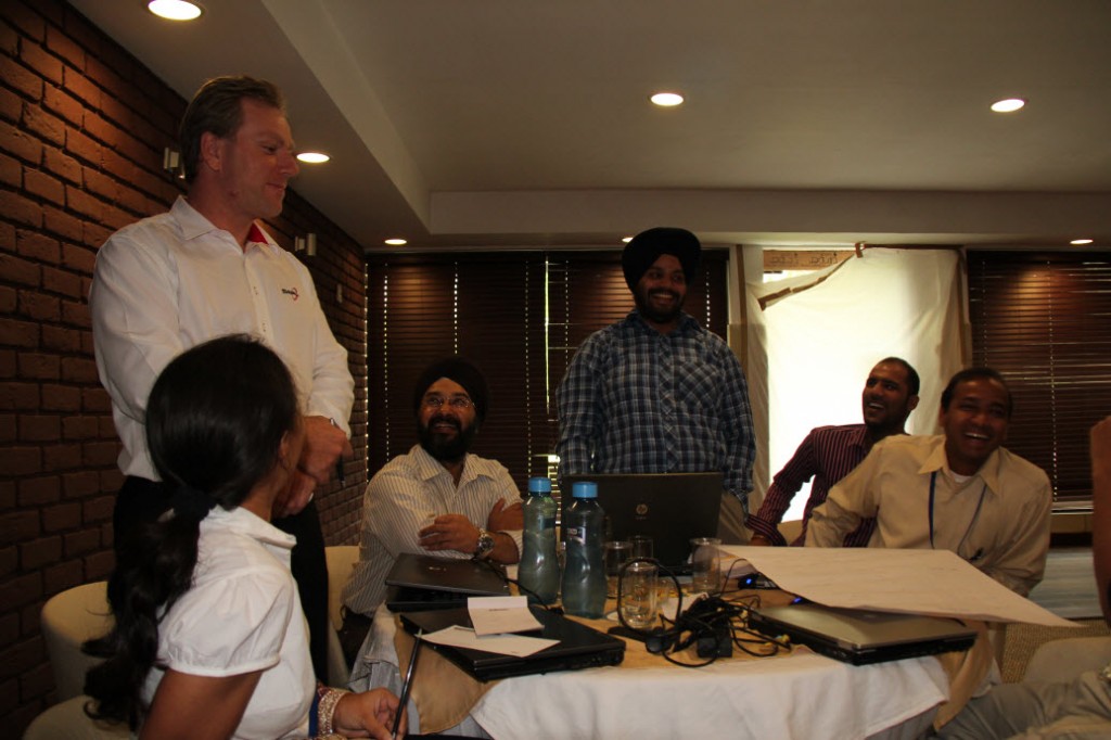 The teams really worked well together