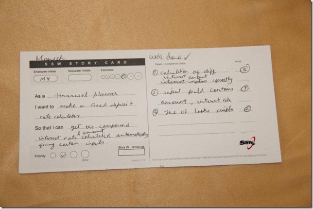 Manish Yadav’s great Story Card