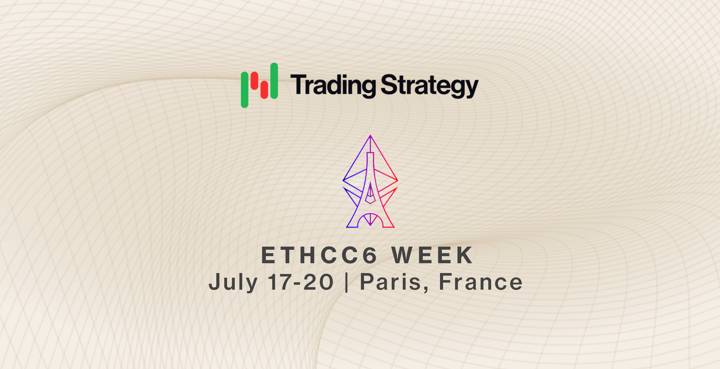 Meet Trading Strategy at EthCC 2023 in Paris