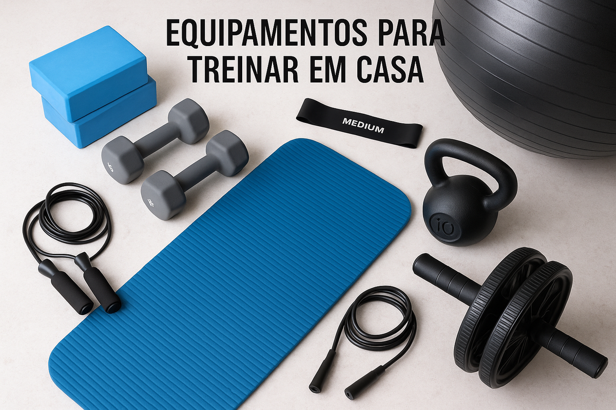 Equipamentos para Treinar em Casa: Guia Completo do Básico ao Avançado