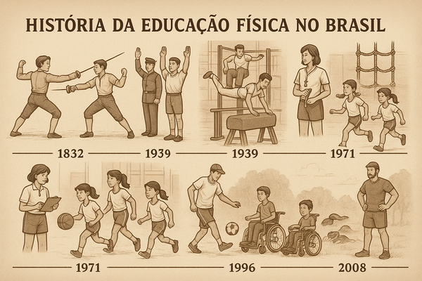 A História e Evolução da Educação Física no Brasil