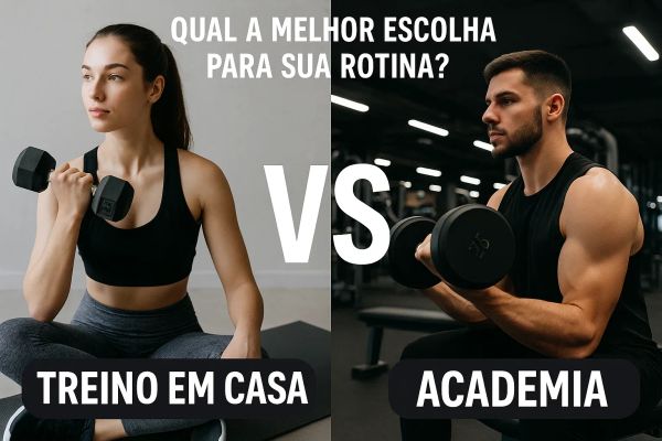 Treino em Casa ou Academia: Onde Sua Rotina se Encaixa Melhor?