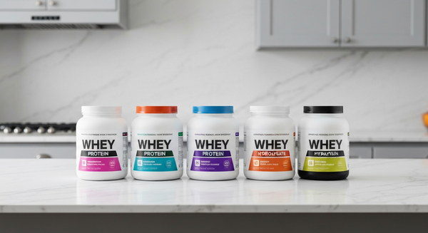 Whey Protein: Qual o Melhor para Seu Objetivo? Concentrado, Isolado ou Hidrolisado?
