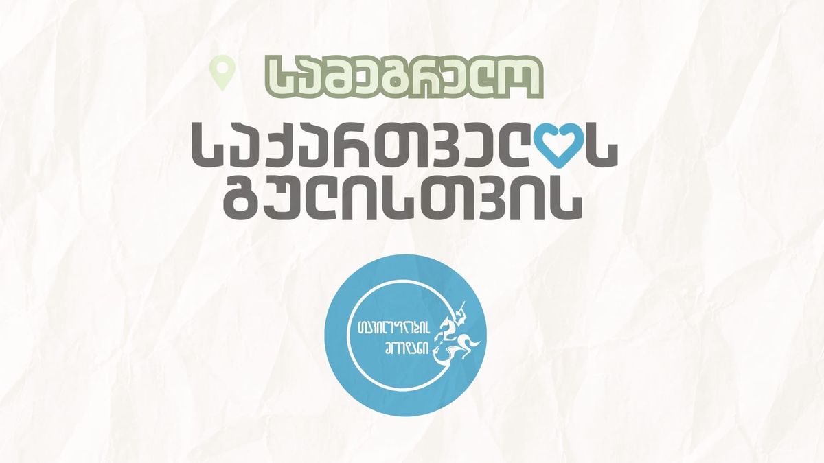 "სამეგრელო საქართველოს გულისთვის"