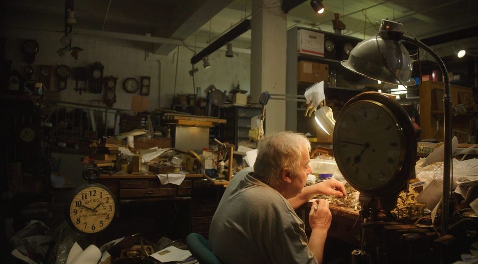 Horologist Dave Welch