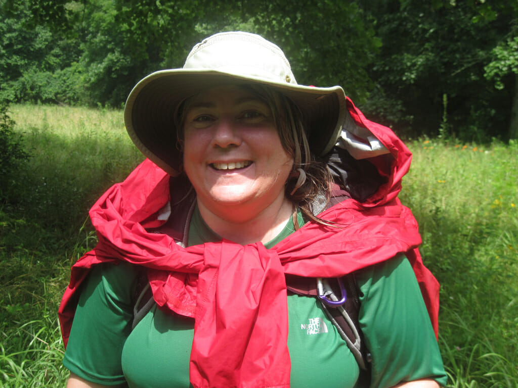 Soggy Sandy, soaked to the skin