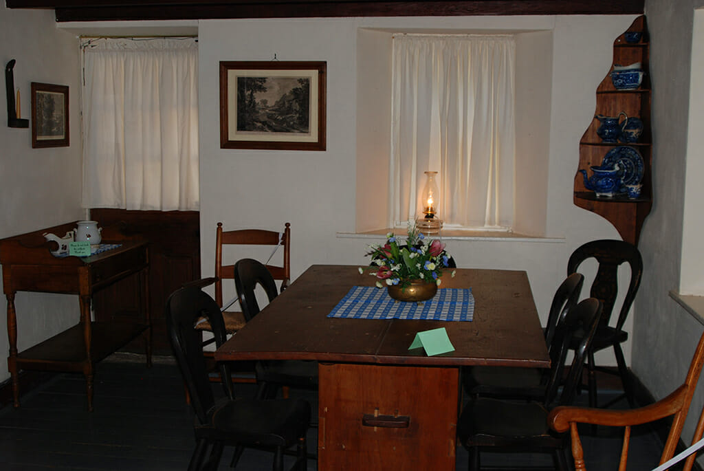 Inside Pendarvis House